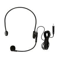 Ahuja HBM-60CC OVER THE HEAD Microphone WITH 3.5 mm jack Indoor PA System (120 W) Microphone