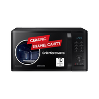 Samsung 23 L Ceramic cavity, Keep warm Grill Microwave Oven(MG23A3515AK, BLACK)