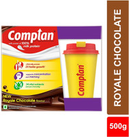 COMPLAN Nutrition Drink Powder for Children, Royale Chocolate Carton with Shaker(500 g)