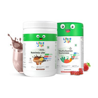 Little Joys Immunity Booster Kit Lite 2-6 yr Nutrimix Lite & Multivitamin Gummies(2 x 175 g)