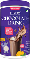 Pro-To-Grow Fitbhim Chocolate Drink with Bhim Banana,for kid's growth,Pack of 1(200 g)