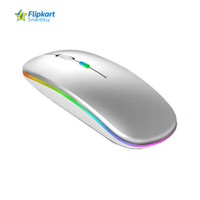 Flipkart SmartBuy TC-M500 Ergonomic Optical Mouse(2.4GHz Wireless, Bluetooth, Silver)