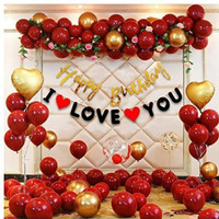 PARTY MIDLINKERZ Printed Happy Birthday Decoration kit Combo - 61 Pcs for Birthday Decor(Set of 45)