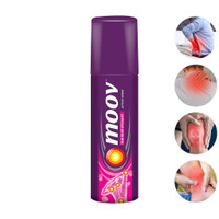 MOOV Fast Pain Relief,Body, Joints, Ortho like Medicine, Ointment, Balm for Men Women Spray(50 g)