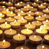 Flipkart SmartBuy Tealight Candle(White, Pack of 50)