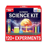 Einstein Box Science Experiment Kit | Chemistry Kit Toys for Boys and Girls Aged 6-12 Years(Blue)