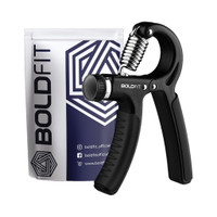 BOLDFIT Men Forearm Exercise Hand Grip/Fitness Grip(Black)
