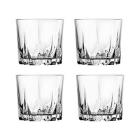 PASABAHCE (Pack of 4) 52885 Glass Set Whisky Glass(295 ml, Glass, Clear)