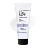 Deconstruct Oil-Free Moisturizer | Non Sticky,Fast absorbing |72 Hr Hydration for Oily Skin(50 g)