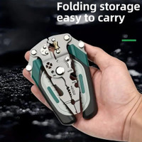 XBEY 9-in-1 Multifunctional Stainless Steel Wire Plier Cutting Multi Utility Plier(1 Tools, Silver)