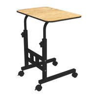 Portronics My Buddy D Multipurpose Adjustable Table for kids,home,Office Wood Portable Laptop Table(Finish Color - Brown, DIY(Do-It-Yourself))