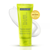 HYPHEN Sunscreen - SPF 50 PA++++ PA++++ All I Need Sunscreen with New Gen UV Filters|In-Vivo Tested(50 ml)