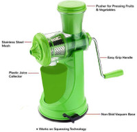 3D METRO SUPER STORE JUICER_Gduumy 1 Juicer,1 Handle,1 Jar,1 Glass 0 Juicer (1 Jar, Green)