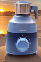 PHILIPS HL 1000/2 500w 500 W Mixer Grinder(HL 1000/2 500w | 3 Jars | Sky blue, Black, White)