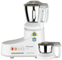 Panasonic 550 W Mixer Grinder(MX-AC220 2-Jar Super | 2 Jars | White)