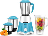 Skystar Supreme Elegant 750 W Juicer Mixer Grinder(Supreme Elegant | 4 Jars | White Blue)