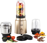 Glen Active Blender 350 W Mixer Grinder(SA 4048 Active Blender | 3 Jars | Golden)