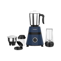 Crompton DS 500 Blend 500 W Juicer Mixer Grinder(ACGM-DS500W BLEND | 4 Jars | DS 500 Blend | Black and Blue)