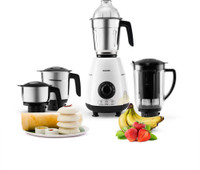 PHILIPS Juicer Mixer Grinder 1000 W Mixer Grinder(HL7703/03 | 4 Jars | White)