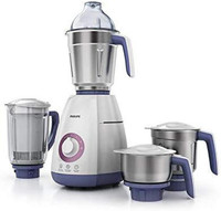 PHILIPS Juicer Mixer Grinder 750 W Mixer Grinder(HL7701/00 | 4 Jars | White)
