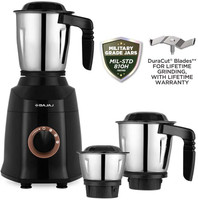 BAJAJ Military Series 750 W Mixer Grinder(Military Series Finesse | 3 Jars | Black)
