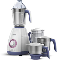 PHILIPS HL770100 750 W Mixer Grinder(HL770100 | 4 Jars | purple,white,silver)