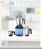 PHILIPS MIXER GRINDER 800 W Mixer Blender(HL7773 | 3 Jars | SKY BLUE, Navy Blue)