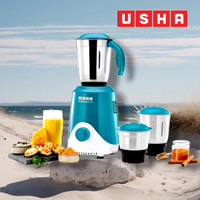 USHA SPEEDMASTER 500 W Mixer Grinder(3 JAR MIXER GRINDER | 3 Jars | Multicolor)