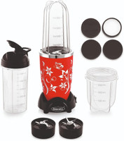 cookwell Bullet 500 W Mixer Grinder(Modern | 3 Jars | Red)