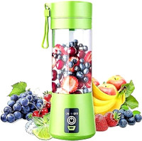 FRONY JX 4 450 W Juicer Mixer Grinder(Portable USB Juicer Rechargeable Makes Shakes, Fruit & Veggie Juices! 3 | 1 Jar | Multicolor)