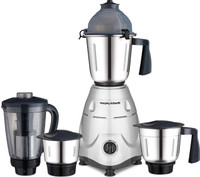 Morphy Richards Superb 750 W Mixer Grinder(ICON SUPERB (640112) | 4 Jars | Silver)