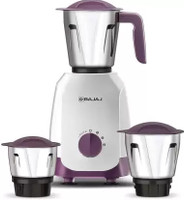 BAJAJ Ninja Series 750 W Mixer Grinder(Crave | 3 Jars | White & Purple)