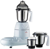 BAJAJ Twister Mixer Grinder 750 W Mixer Grinder(Twister Mixer Grinder | 3 Jars | White)