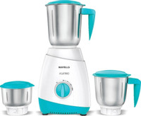 HAVELLS Aspro 500W Mixer Grinder 3 Jar (White & Light Blue)(Aspro_ | 3 Jars | WHITE-LIGHT BLUE)