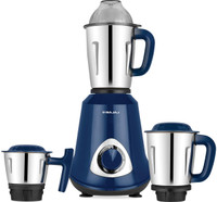 BAJAJ Military Series Glamore 800W Mixer 800 W Mixer Grinder(Military Series Glamore 800W Mixer | 3 Jars | Blue)
