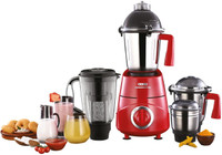 USHA THUNDERBOLT PRO 1000 W Mixer Grinder(TP1000MX4 | 4 Jars | Red)