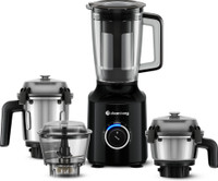 Atomberg Zenova Fresh | Safety Features | Coarse Mode for Silbatta-like Texture | 550 W Mixer Grinder(Zenova Fresh | 4 Jars | Black) Flipkart Deal