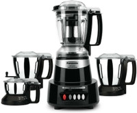 Panasonic BLACK 600 W Juicer Mixer Grinder(MX-AV425 | 4 Jars | Black)