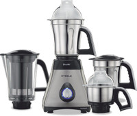 Preethi MG-208 750 W Mixer Grinder(Steel SupremeMG-208 | 4 Jars | Silver/Black)