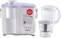 USHA JMG 3345 450 W Juicer Mixer Grinder(3345 | 2 Jars | White)