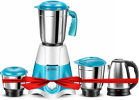 Havok 750 W Mixer Grinder With 1500 Kettle Combo Offer | 3 Jars | Blue ) 750 W Juicer Mixer Grinder(Elegant 3 Jar Mixer With Kettel | 3 Jars | Blue)