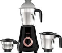 HAVELLS Plus 1000 W Mixer Grinder(Hydro Plus | 3 Jars | Black)