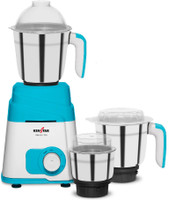 Kenstar Maxxo Pro 750 W Mixer Grinder(KMMXP77B3SR0-DAR | 3 Jars | Blue & White)
