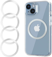 Redclip Universal Metal Ring Sticker for MagSafe – Ultra-Thin 0.4mm Metal Ring Mobile Holder
