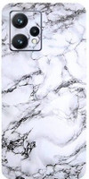 Flipkart SmartBuy Realme 9, REALME 9skin_26mjh26 Mobile Skin(Milky White Marble Skin With High Matte Finish.)