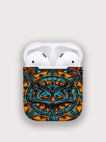 Flipkart SmartBuy Apple Airpods 2nd Generation, Mighty Owlskin_46mjh46sbr46 Mobile Skin(Multicolor)