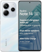 REDMI Note 14 5G (Mystique White, 128 GB)(6 GB RAM)