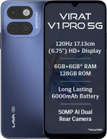LAVA Virat V1 Pro 5G (Sikkim Midnight, 128 GB)(6 GB RAM)