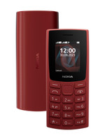 Nokia All-New 105 Single Sim Keypad Phone with Built-in UPI Payments(Terracotta Red)