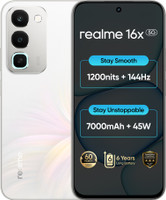 realme 16x 5G (Glory White, 128 GB) (6 GB RAM) Flipkart Deal